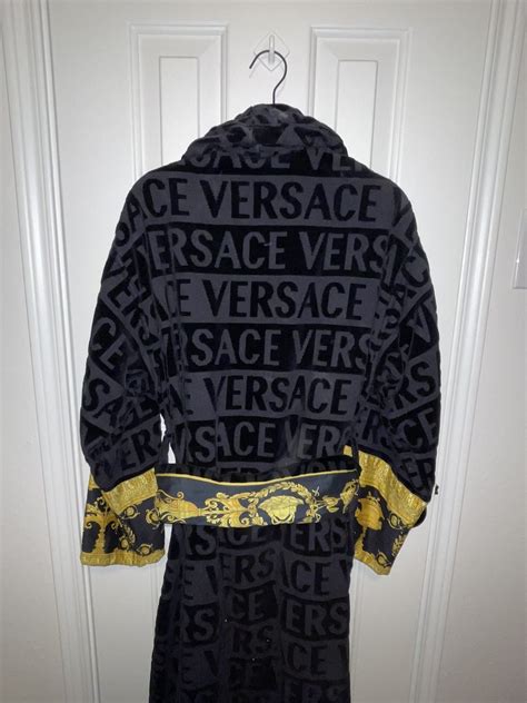 versace robe men fake|Versace authentication check.